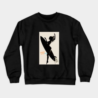 Dancing in the Surf Crewneck Sweatshirt